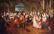 unknow artist Marriage of Louis of France, Spain oil painting artist